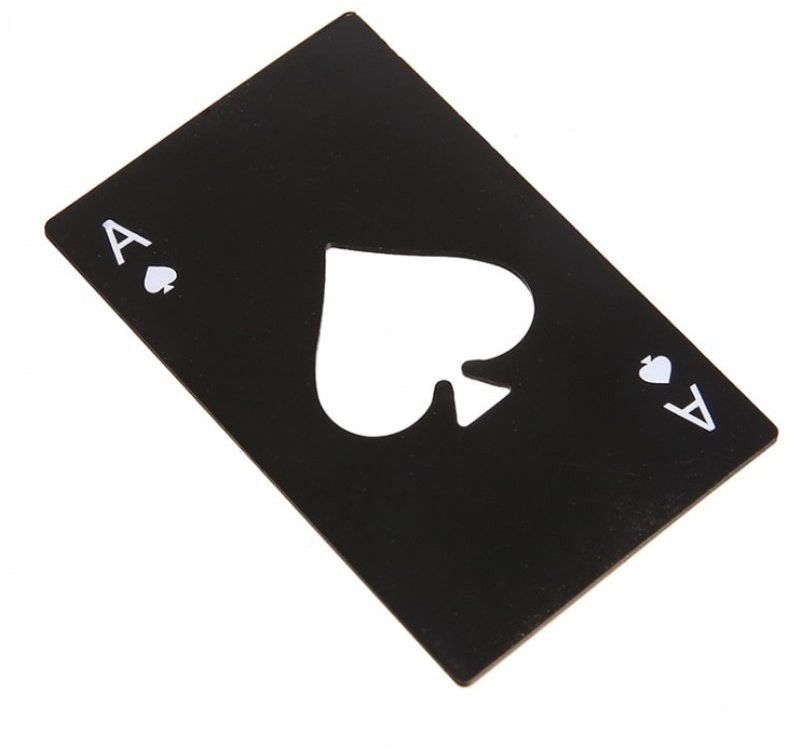 xeekart Bottle Opener Playing Card Shape Stainless Steel Bottle Opener Stylish Poker Playing Card Ace of Spades Bar Tool Soda Beer Bottle Cap Opener Playing Card Shape Stainless Steel Bottle Opener Stylish Poker Playing Card Ace of Spades Bar Tool Soda Beer Bottle Cap Opener Gift For Kitchen Outdoor Camping Bottle Opener-picture-25