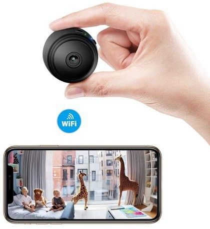 SrO Mini Magnet Camera with Audio and Video Live Feed WiFi Security Camera-image-6