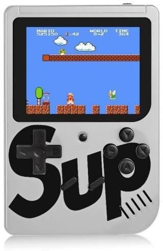 Aoko SUP 400 in 1 Game Player Handheld Retro Video Game Console with Mario, Contra (White) Limited Edition-picture-11