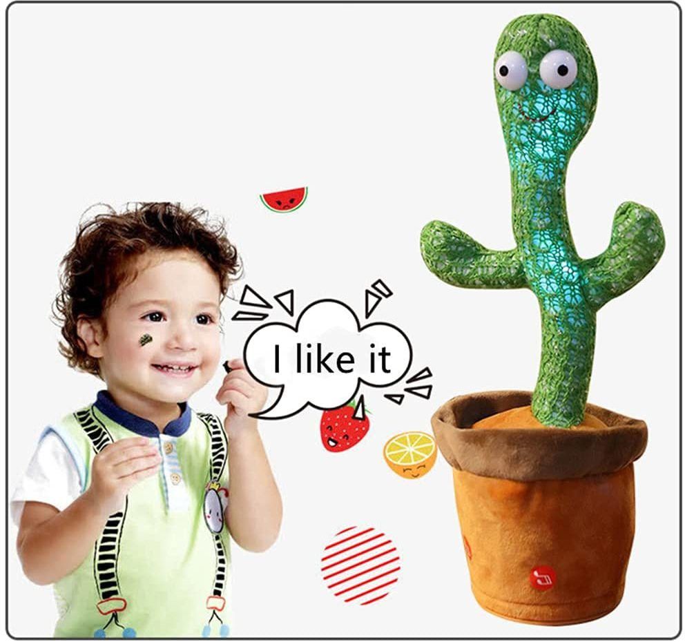 libra Sing+Repeat+Dance+Recording+LED Sing Dance Repeat What You say and Sing Cactus Electronic Funny Plush Toy Decoration for Kids-picture-14