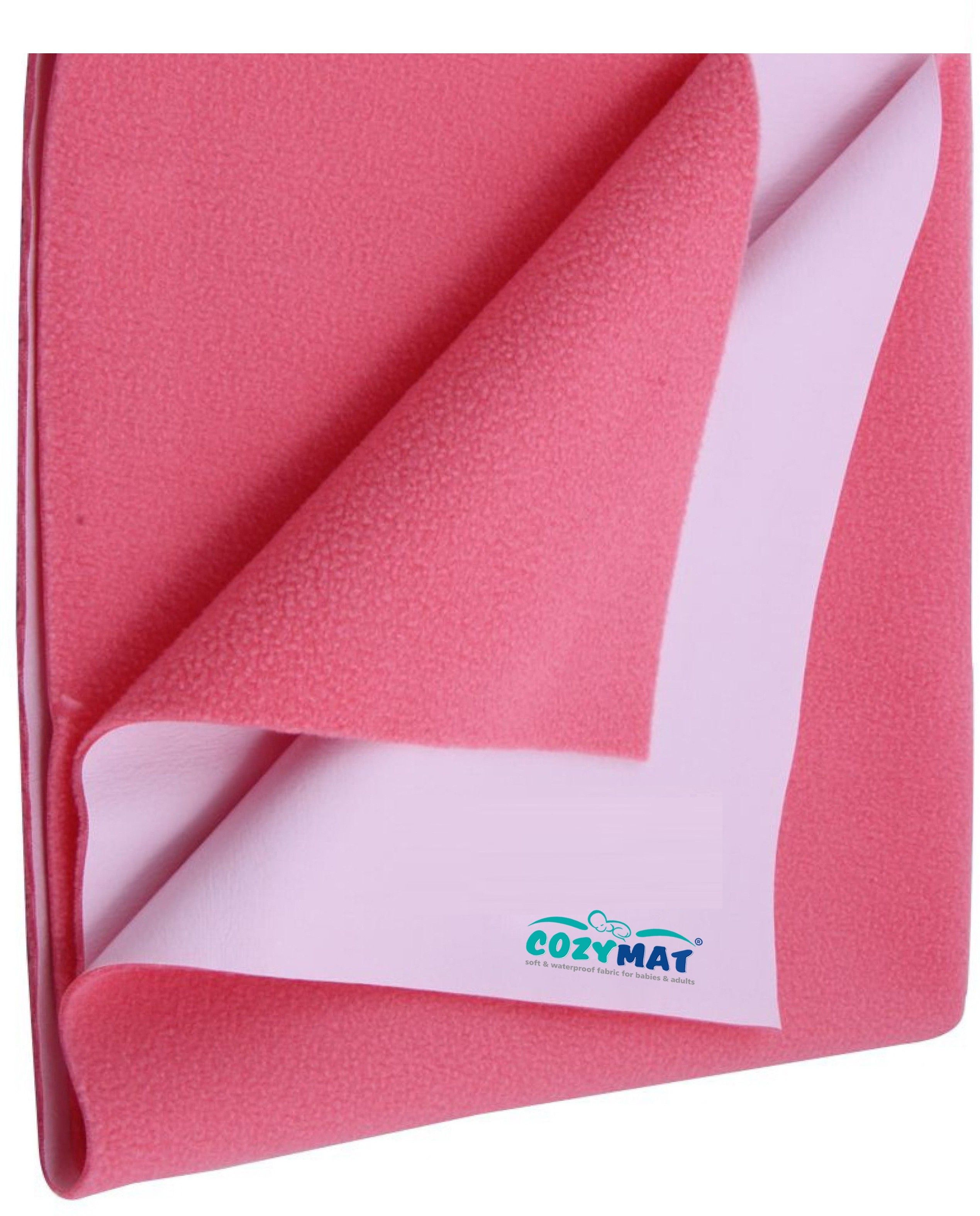 cozymat Soft, Waterproof, Reusable Mat / Underpad / Quick / Absorbent Dry Sheets / Mattress Protector, Small (50cm*70cm)-picture-22