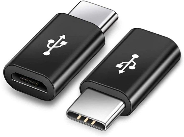 moonlightent Micro USB, USB Type C, USB OTG Adapter