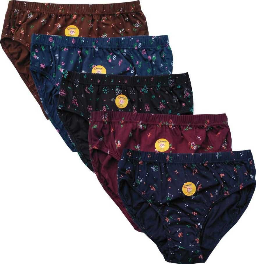 Pack of 5 Women Hipster Multicolor Panty-image-38