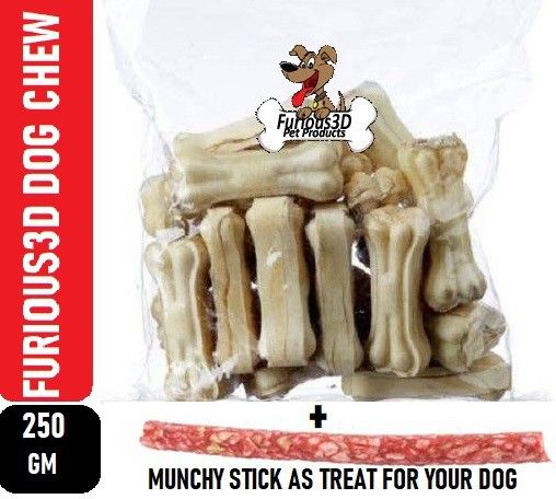 Rawhide Pressed Dog Chew Bones Milk Dog Chew-image-7