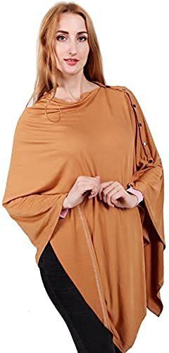 Feeding cover Brown side button Feeding Cloak-image-33