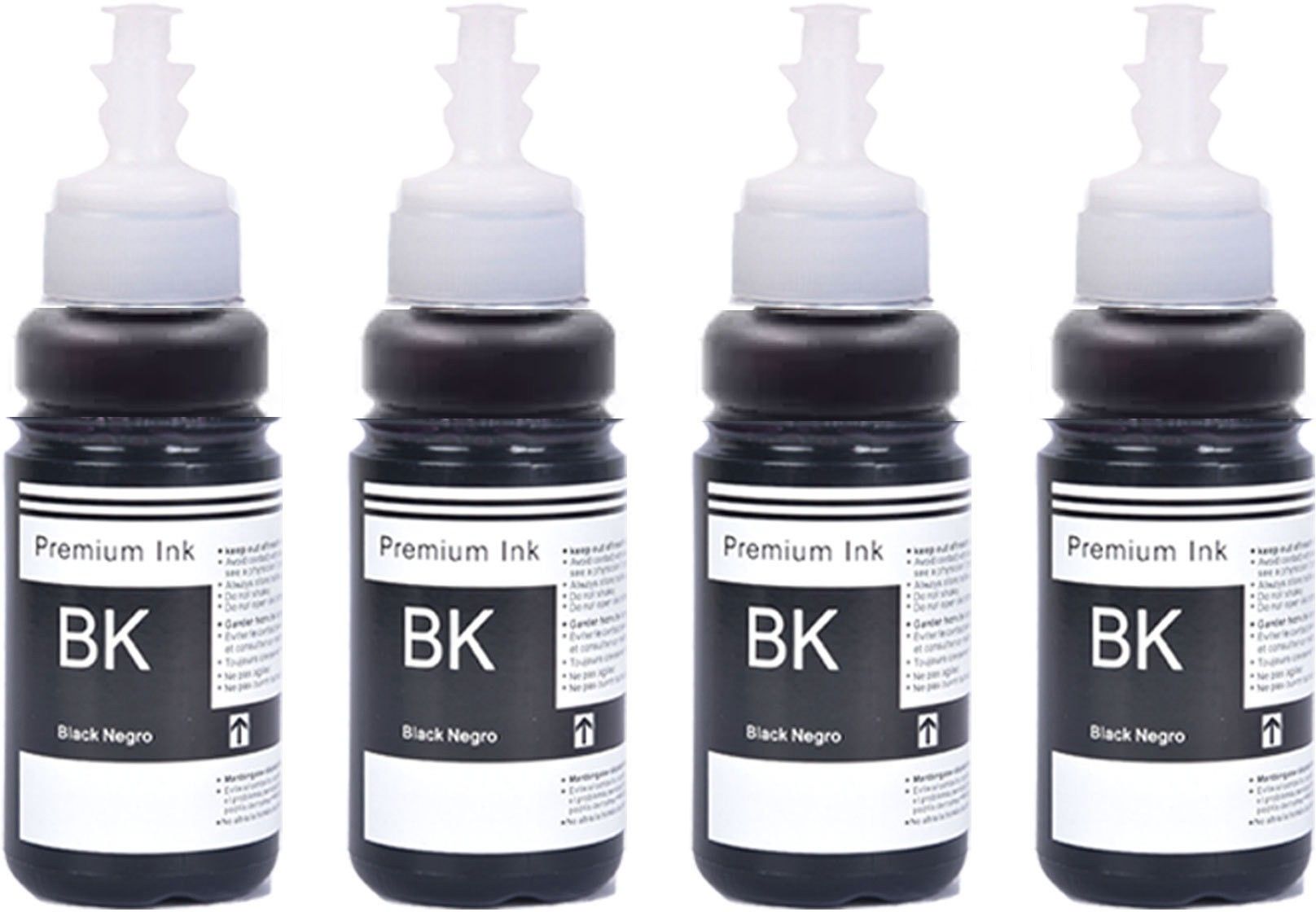 R C Print Ink For Epson T664 L100,L110,L130,L200,L210,L220,L300,L385,L455,L555 Black Ink Bottle-image-49