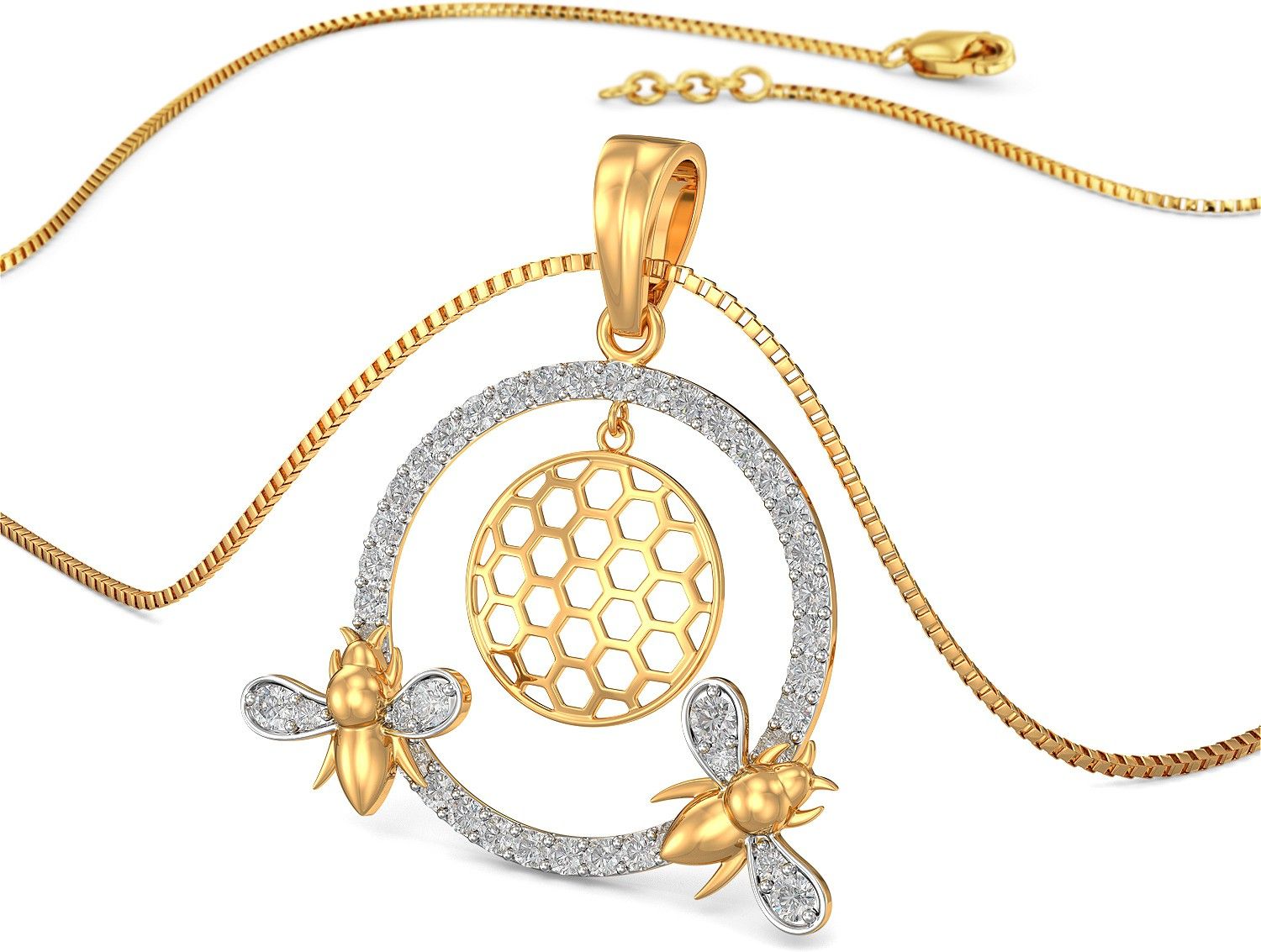 Joyalukkas 22Kt Gold Pendant For Women 22kt Yellow Gold Pendant-picture-13