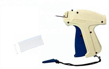 Arrow 9S Tag Gun, 75mm 1000 WHITE Tag Pin Barbs,1 Needle Cloth Price Label Attacher Taging Gun Taging Gun