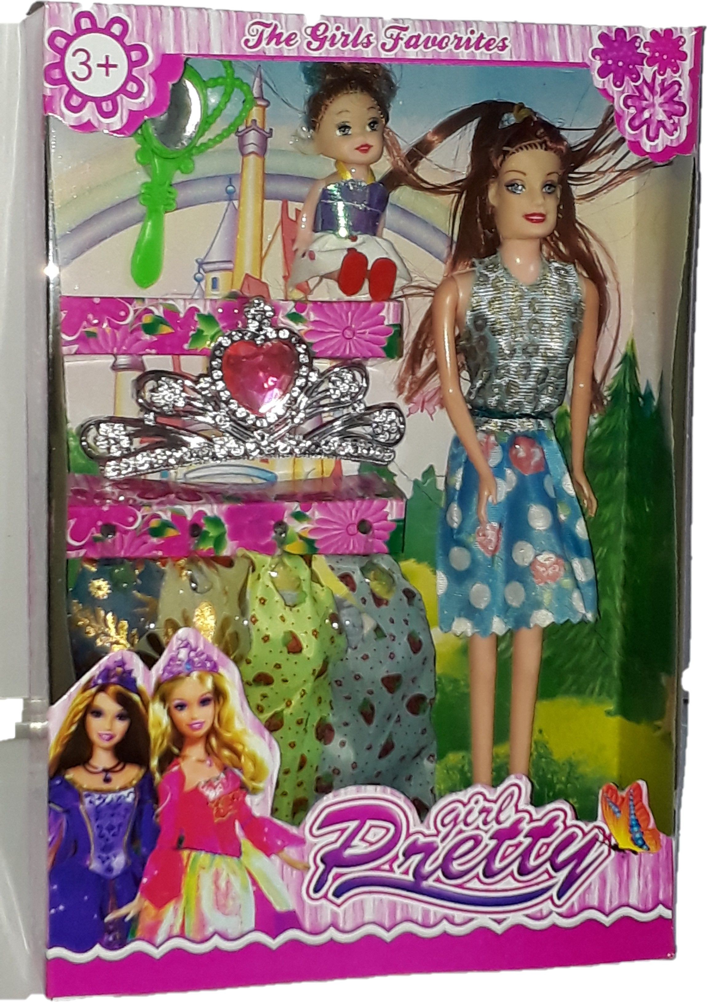 ctc creation Girl Doll Series With Doll Dresses Set For Kids-picture-21