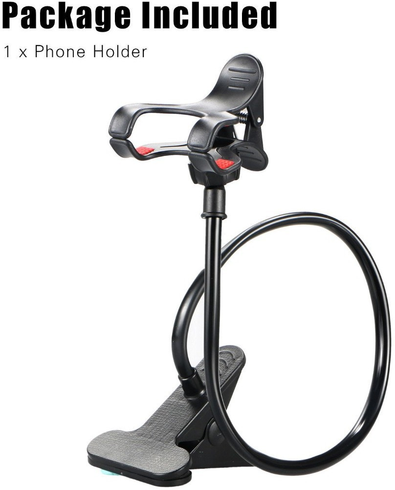 WHISTLE9 New best Lazy Stand - Flexible | 360 Degree | Goose Neck Long Arm Clip | Best for Neck Rest On Bed, Desk - Table, Gym Exercise, Video Recording Single Gimbal for Mobile image 1
