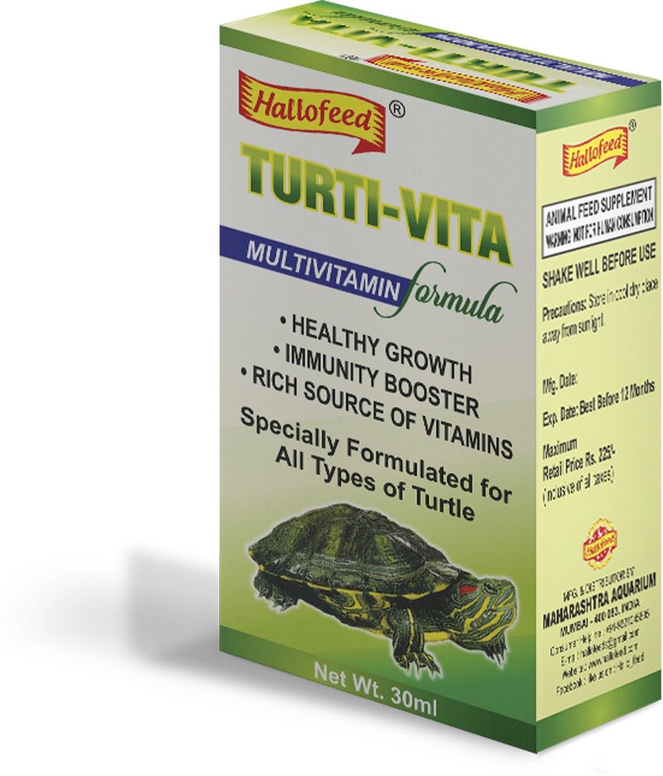 Turti-vita multivitamin formula for all kinds of turtles Pet Health Supplements
