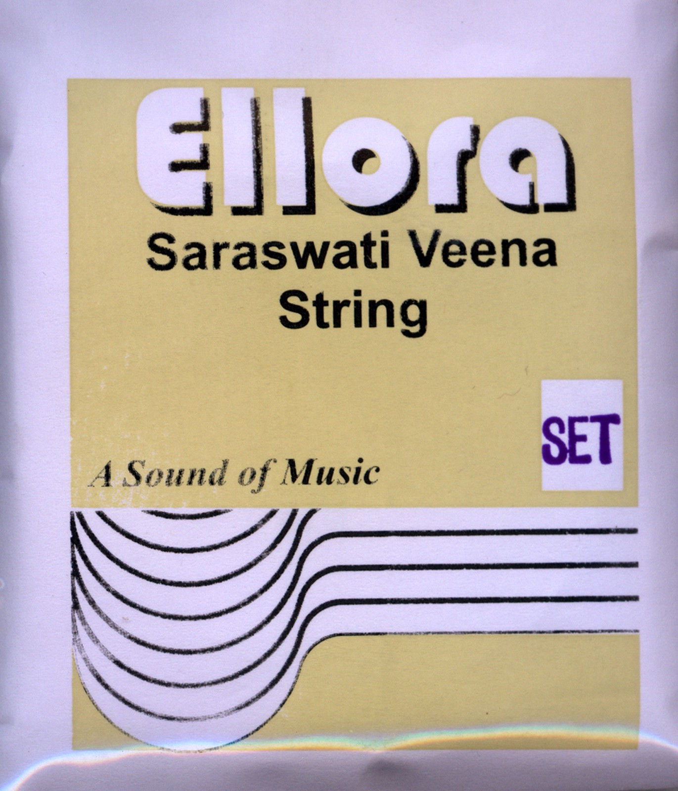 ellora Saraswati Veena Complete Strings set Professional Standard Quality Veena String image 1