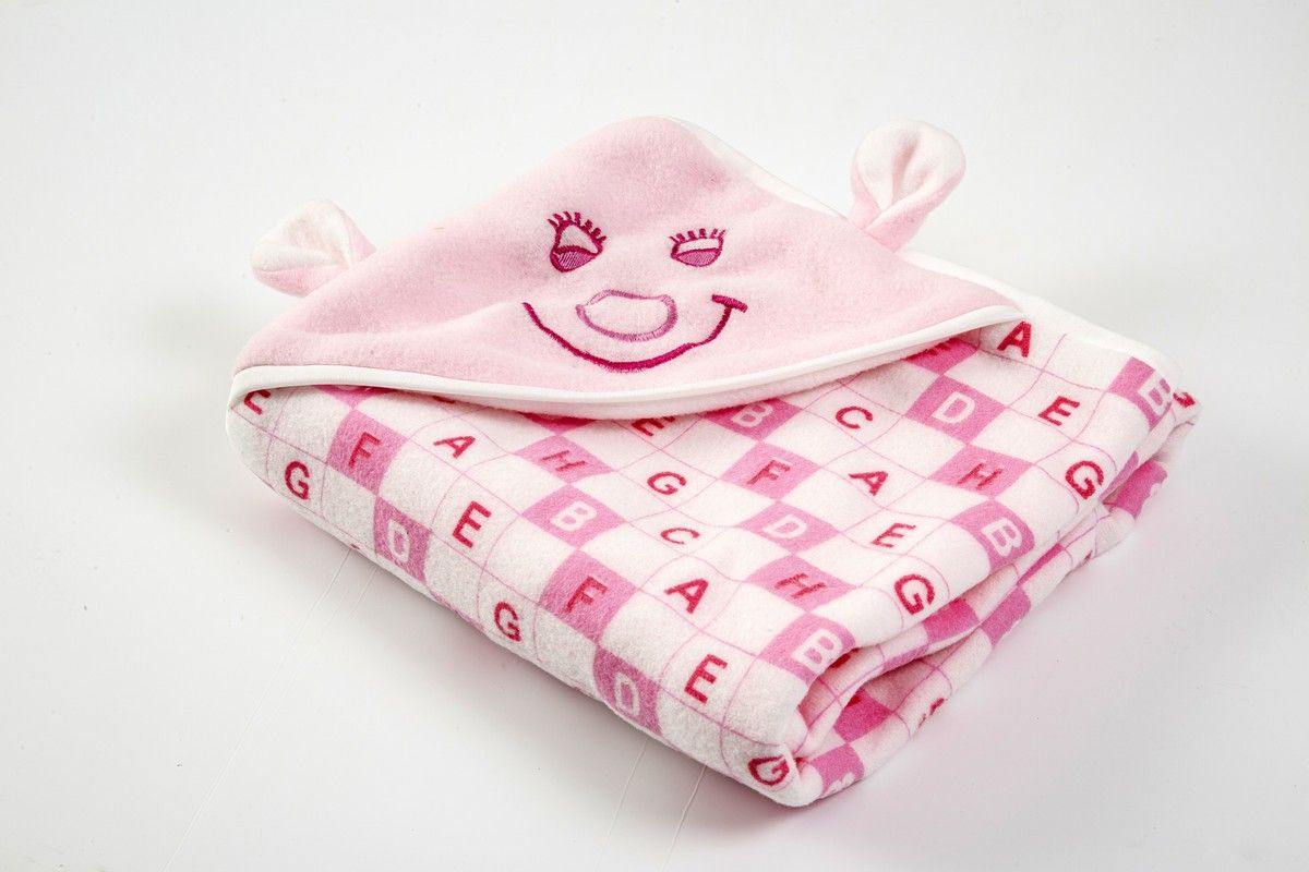 naman Printed Single Hooded Baby Blanket for AC Room-picture-11