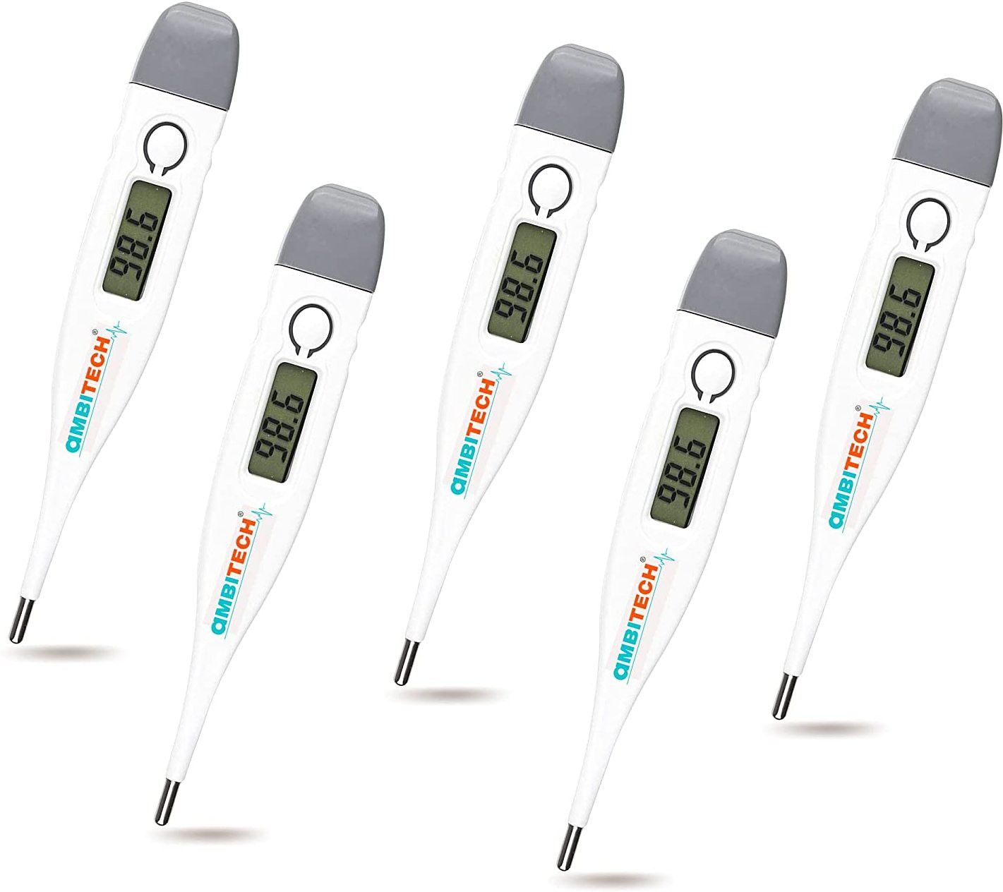 AMBITECH PHX-01 Digital Thermometer with One Touch Operation For Child and Adult Oral or Underarm Use Pack of 5 (Made in India)(1 Year Warranty ) Thermometer-image-8