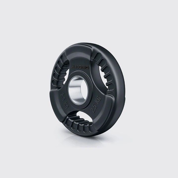 5 kg Fitness Premium Quality Rubber Coated & Integrated Metal Grip - Home Gym Combo-image-28