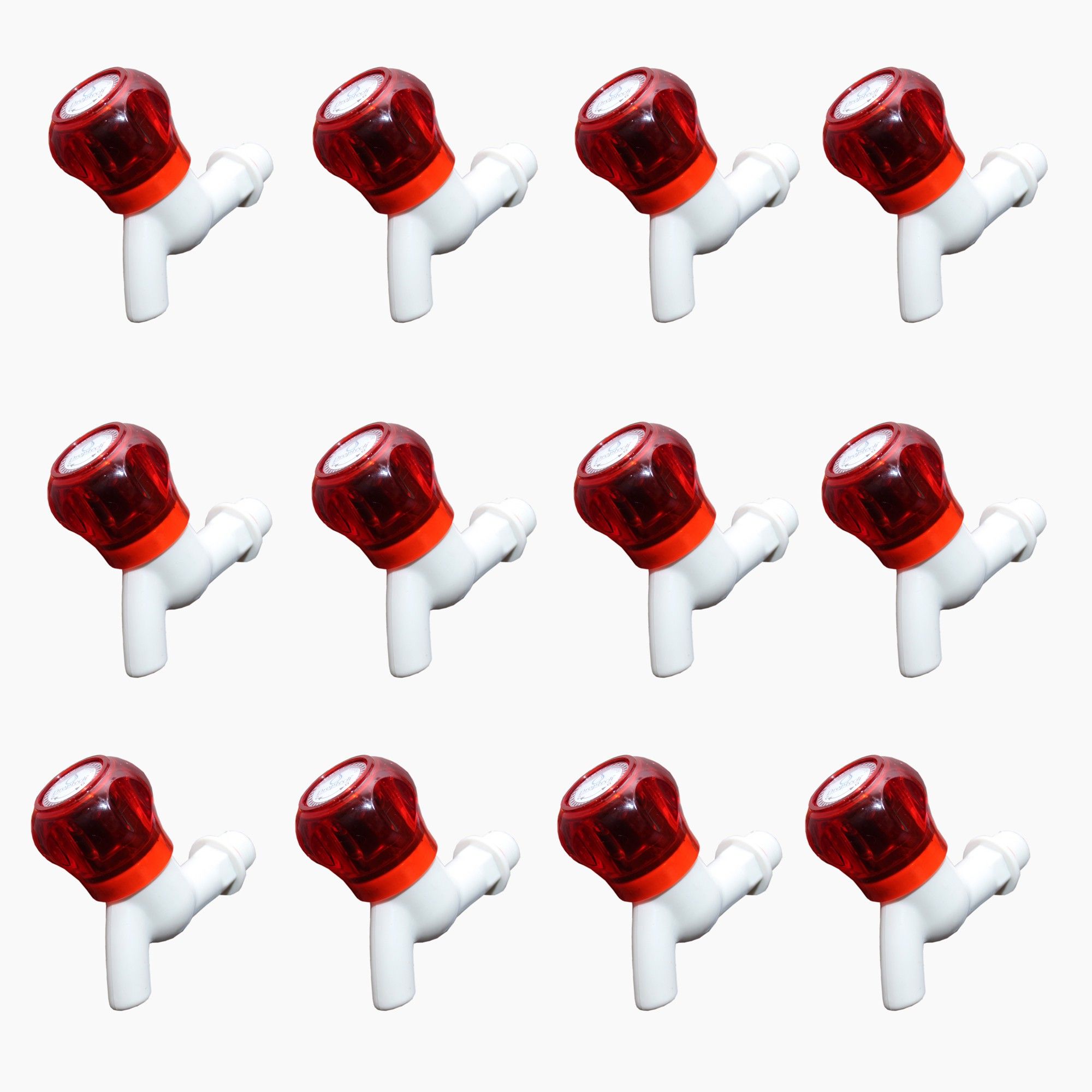 Red Crystal Fancy Pvc bib cock pvc plastic Red Crystal bib cock standard size 1/2" - for hot & cold water bib tap, Pvc Taps For Bathroom Bib Tap Faucet-image-29