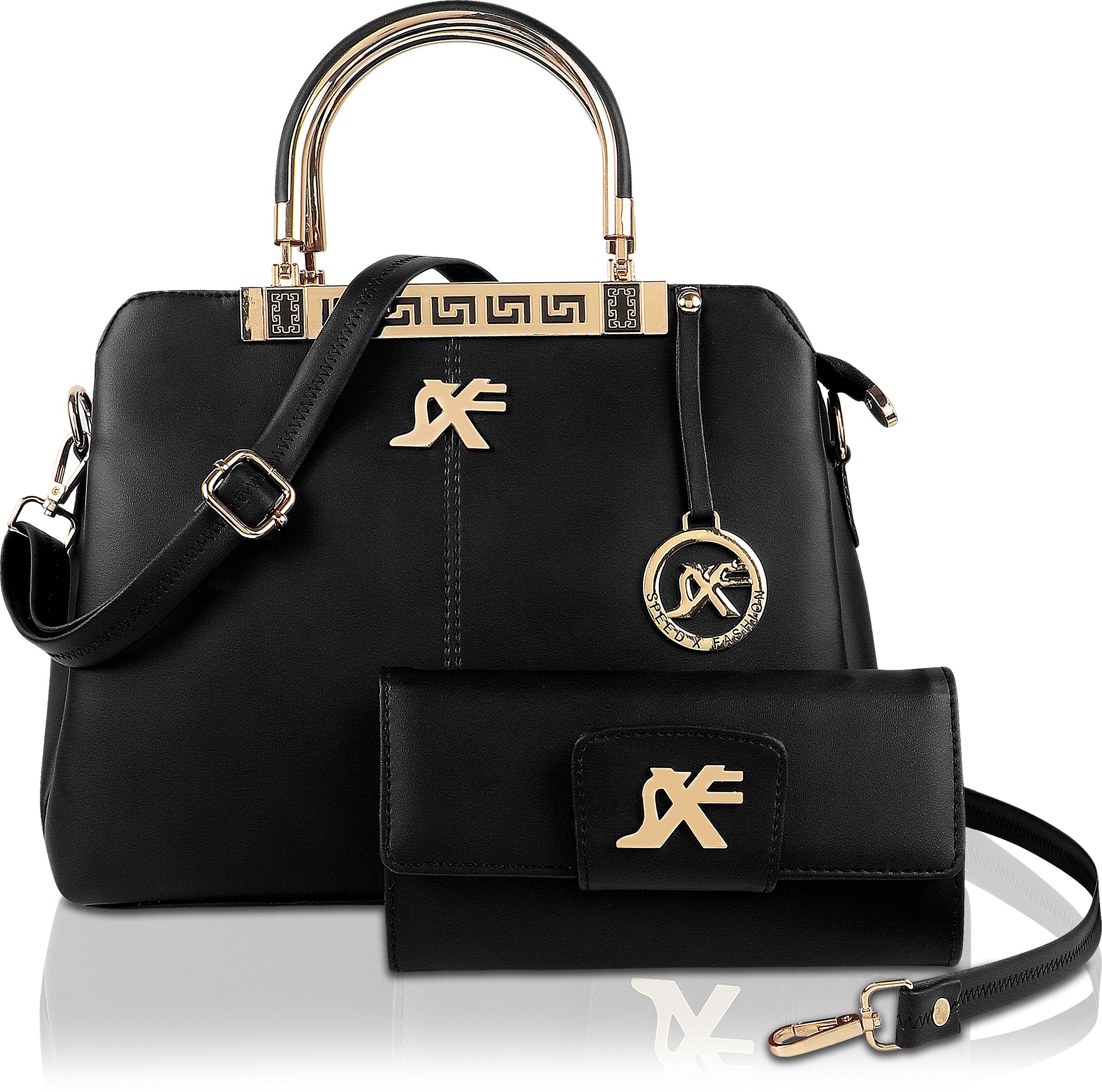 sxf speed x fashion Women Black Sling Bag-picture-32