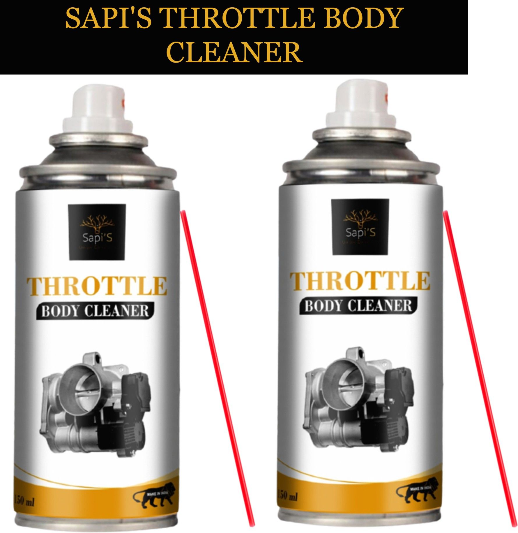 Throttle Body Cleaner (Pack of 2) Engine Cleaner-image-44