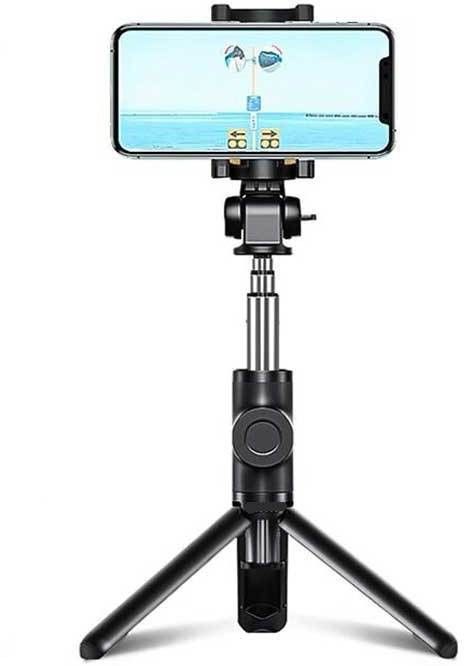 RENTOOR LOW PRICE XT02 Making Tik Tok Videos Stand Selfie Stick Mobile All Smart Phones Tripod, Tripod Kit, Tripod Bracket-image-11