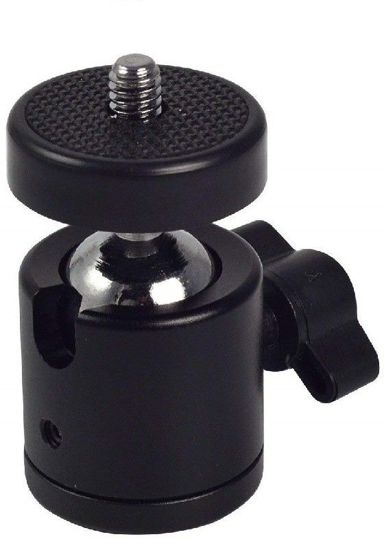Freya Mini Ball Head 1/4" Screw DSLR Camera Tripod Ballhead Stand Support Tripod Ball Head-image-10