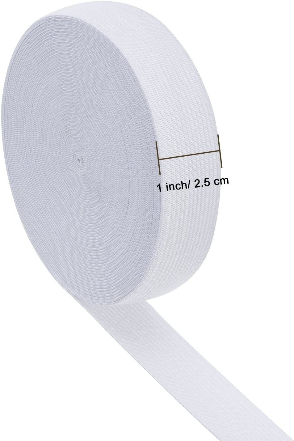 Clear White Elastic