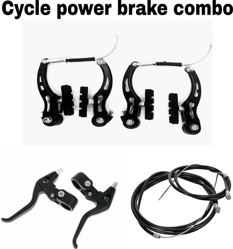 Ranger Bicycle power brake set panja + lever + wire combo set Bicycle Brake Disk-image-28