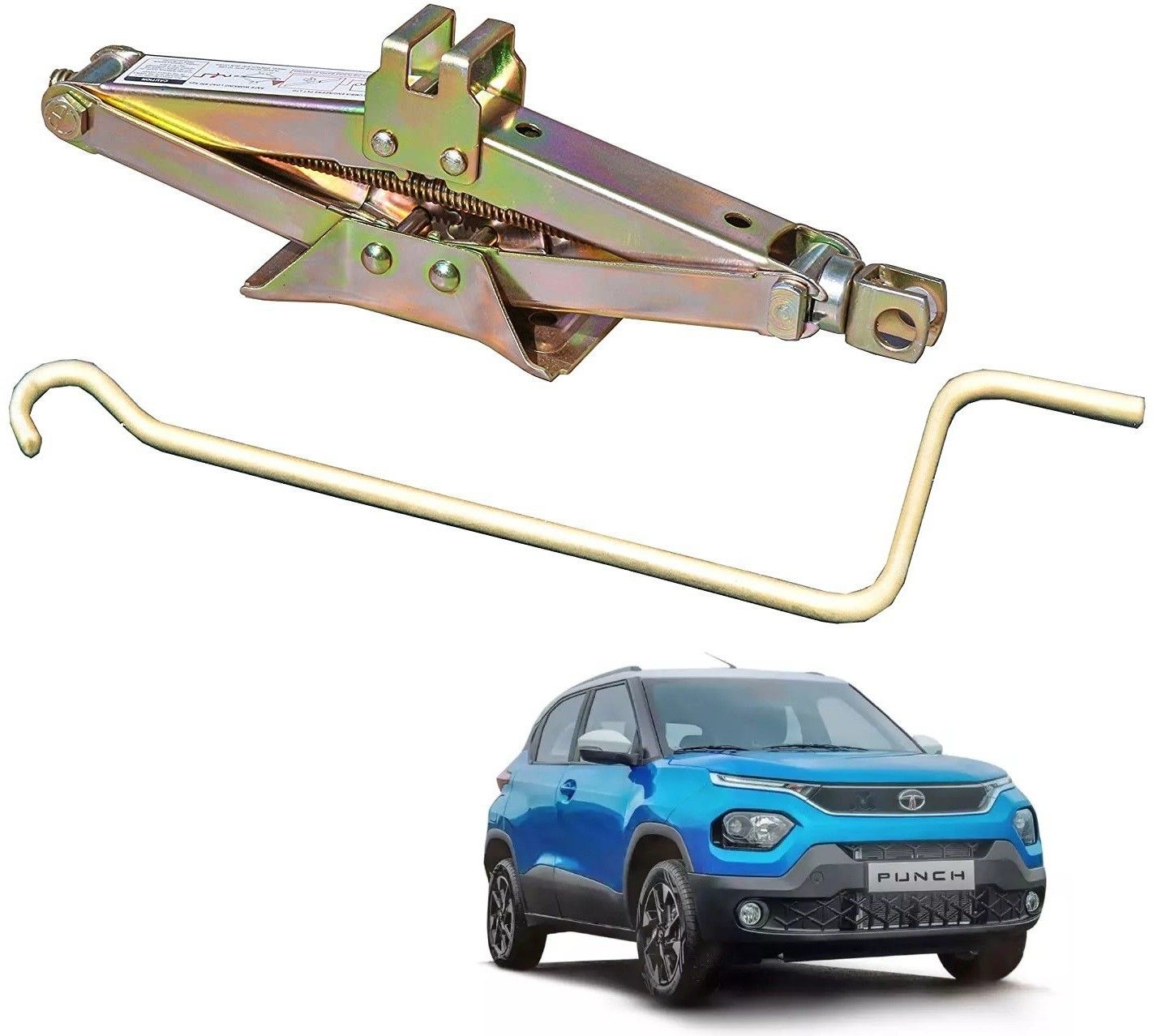 auto addict Manual Scissor car Jack For Tata Punch Vehicle Jack-picture-12