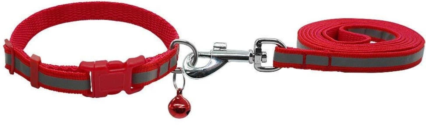 pet needs High Quality Nylon Leash With Adjustable Collar Set For Puppy -1 CM 102 cm Dog & Cat Strap Leash-picture-25