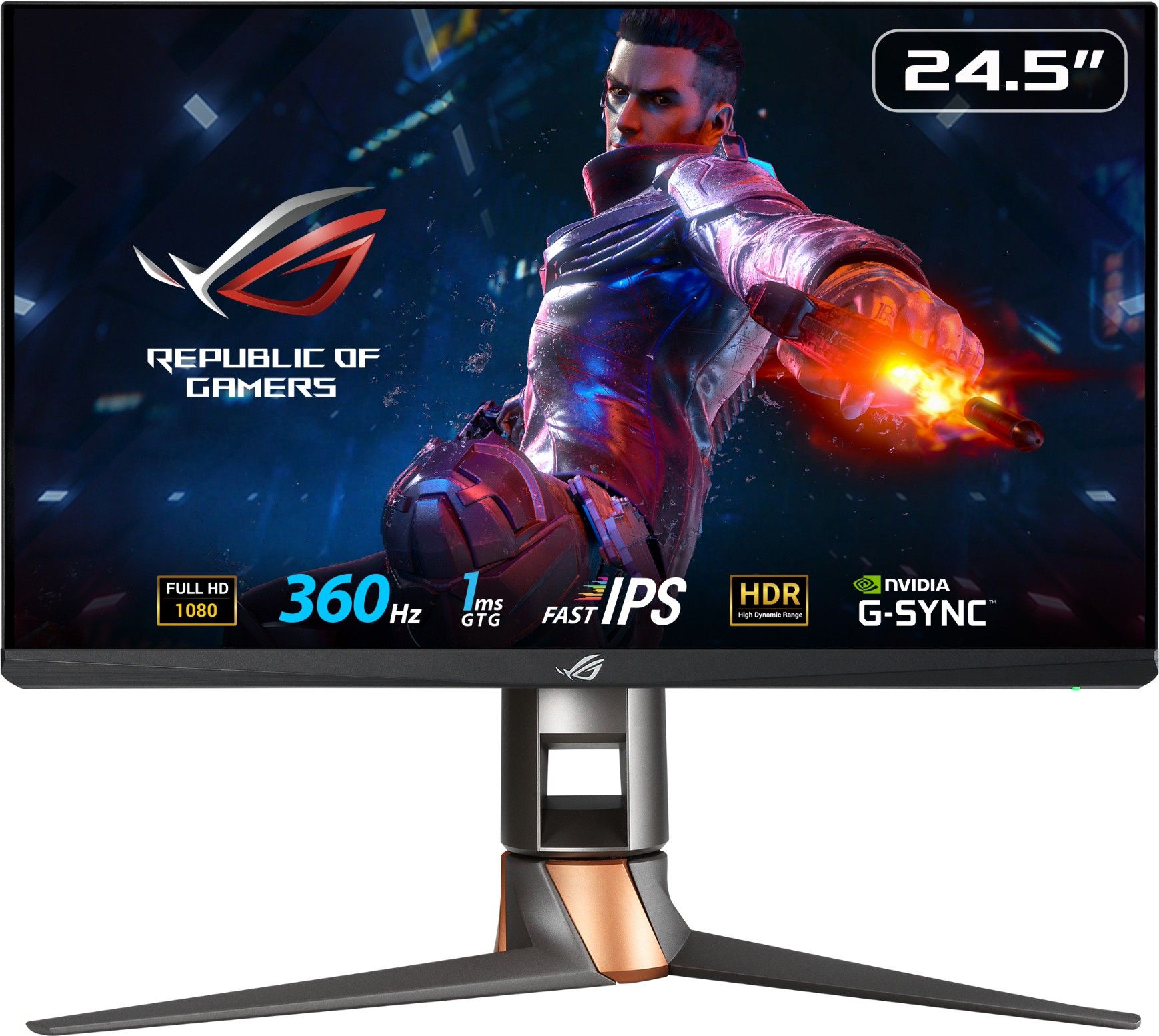 ASUS ROG 62.23 cm (24.5 inch) Full HD LED Backlit IPS Panel Gaming Monitor (PG259QNR)-image-44