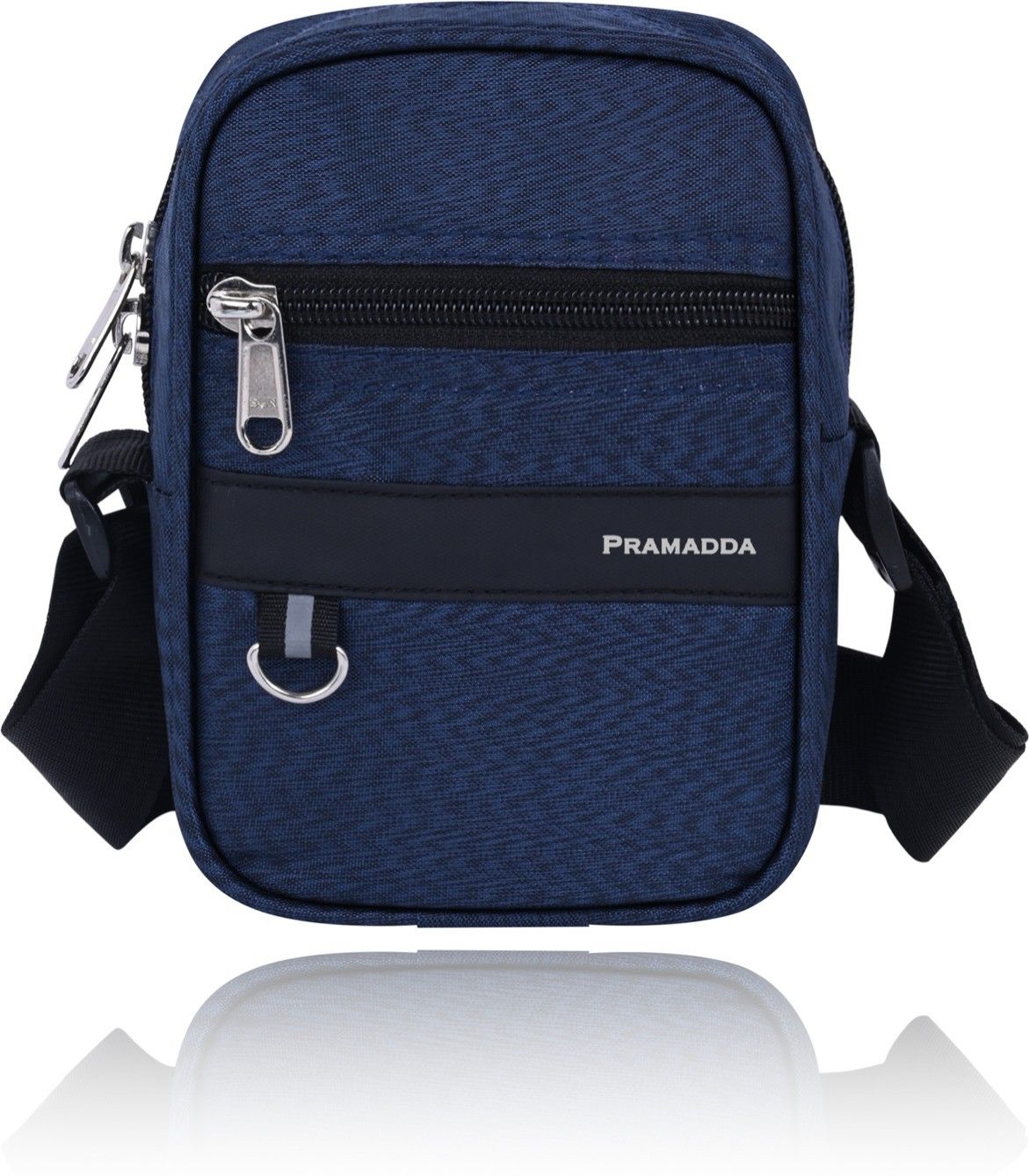 Blue Men Sling Bag Classic Small 7 inch Sling Messenger Bag for Men Women | Miniature Sling bag men travel | mobile sling bag for men girls | sling pouch for men | side bag men sports | chest bags for men women |crossbody bags for men |-image-44
