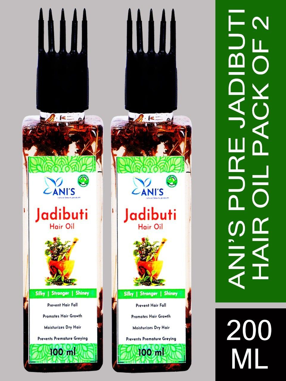 Jadibuti Hair Growth Oil Pack of 2 Hair Oil-image-1