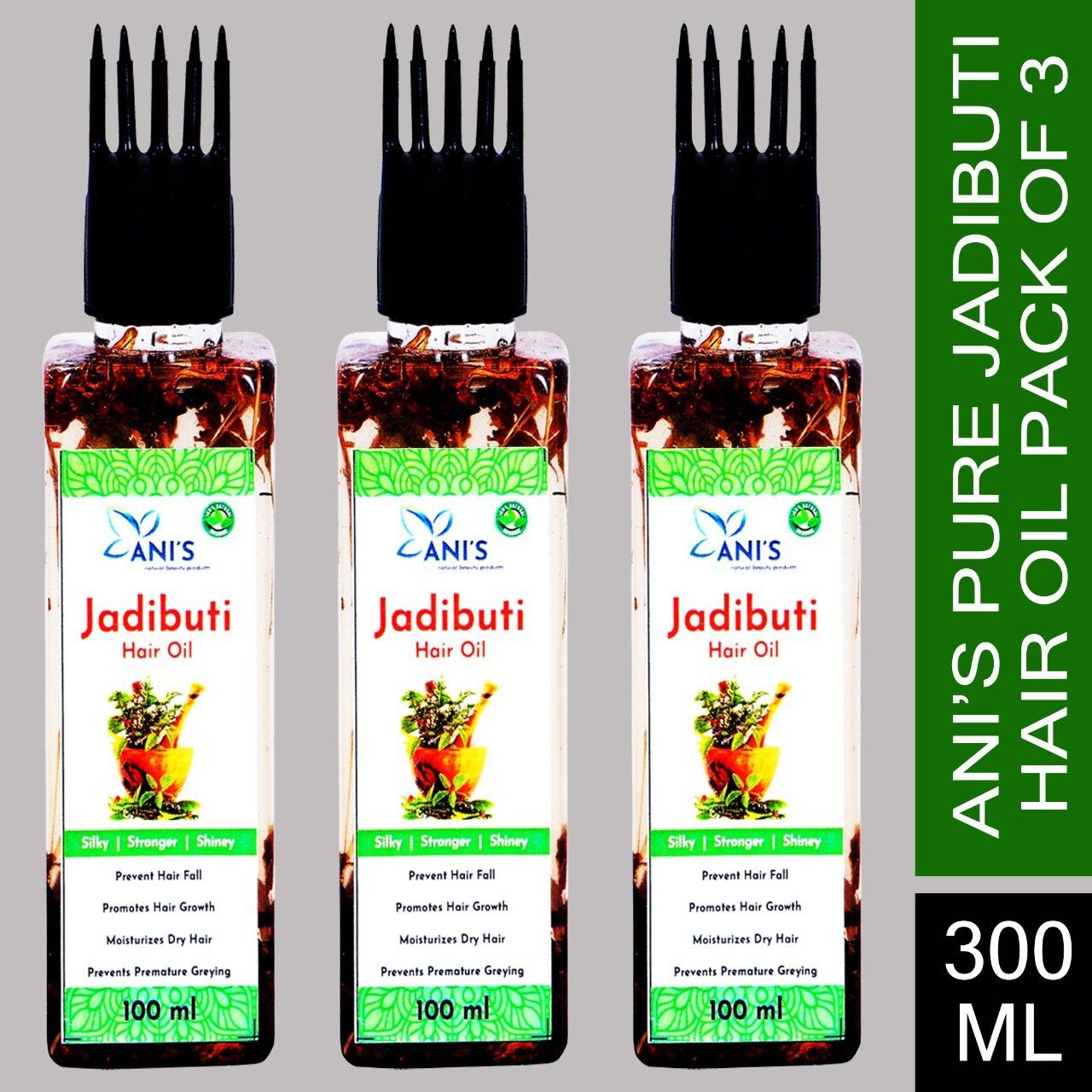 Jadibuti Hair Growth Oil Pack of 3 Hair Oil-image-7