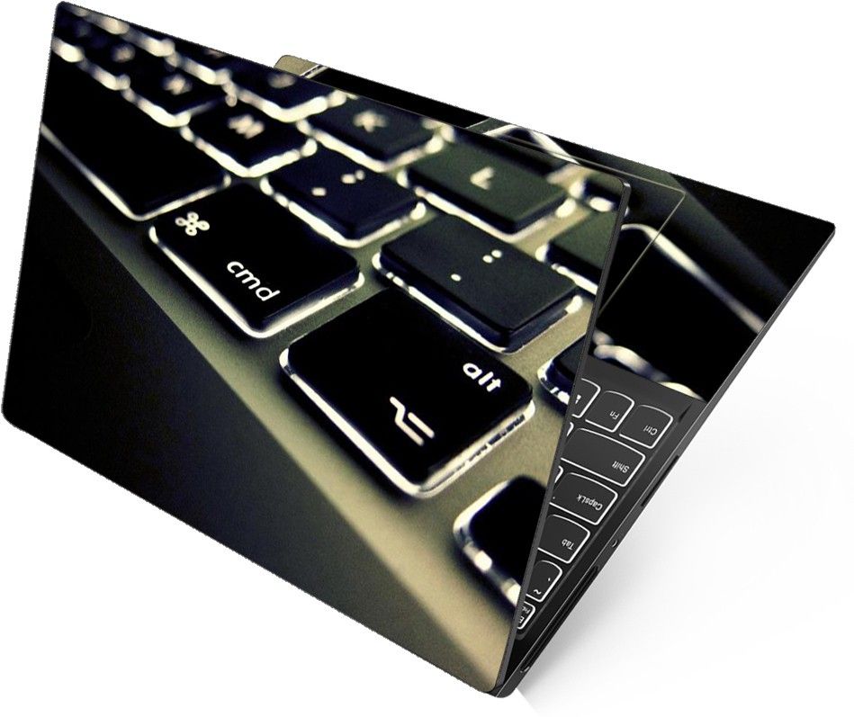 Anweshas HD Printed Full Panel Laptop Skin Sticker Vinyl Fits Size Upto 15 inches No Residue, Bubble Free, Waterproof - Key Pad Self Adhesive Vinyl Laptop Decal 15.6-image-44