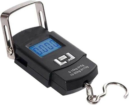 Kelo Digital Luggage Weighing Scale- 50Kg Portable Hanging Luggage Weight Machine Digital for Weighing Household Items Weighing /73/KKac Weighing Scale-image-7