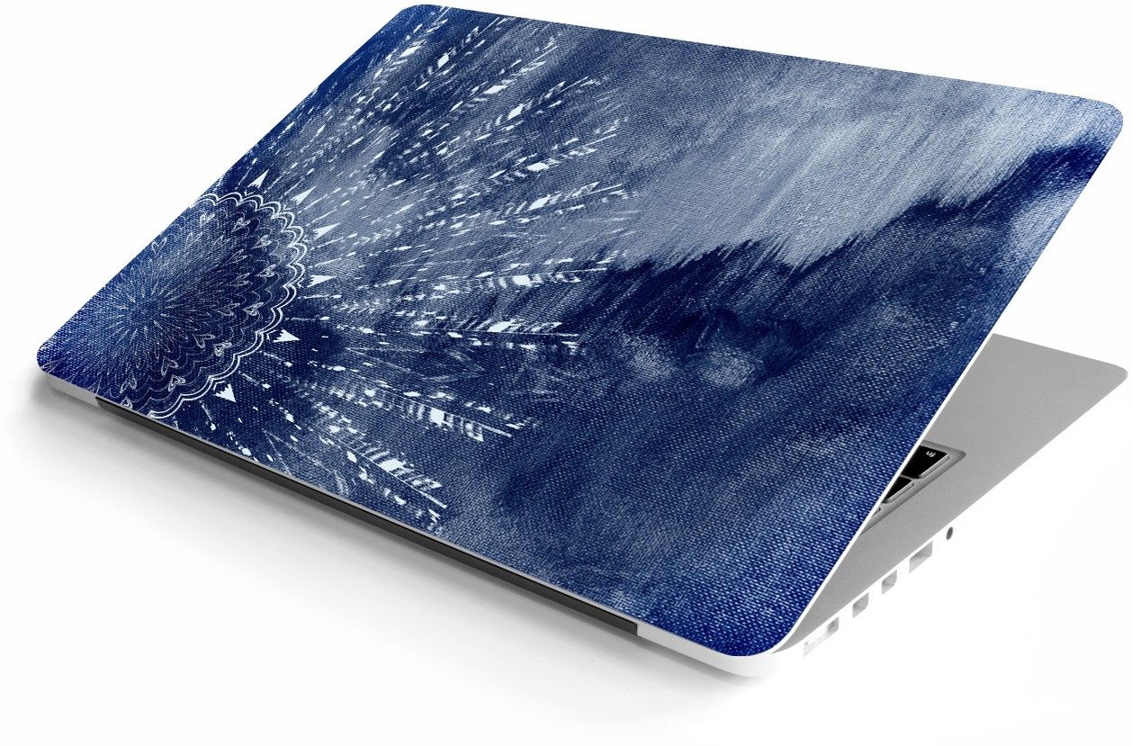 NoWorries Aesthetic Mandala Laptop Sticker With HD-Print & High-Quality Skin for all laptop sizes up to 17inch | Size 17x11inch | PVC VINYL Reusable Laptop Skin Compatible for 17 inch-image-24