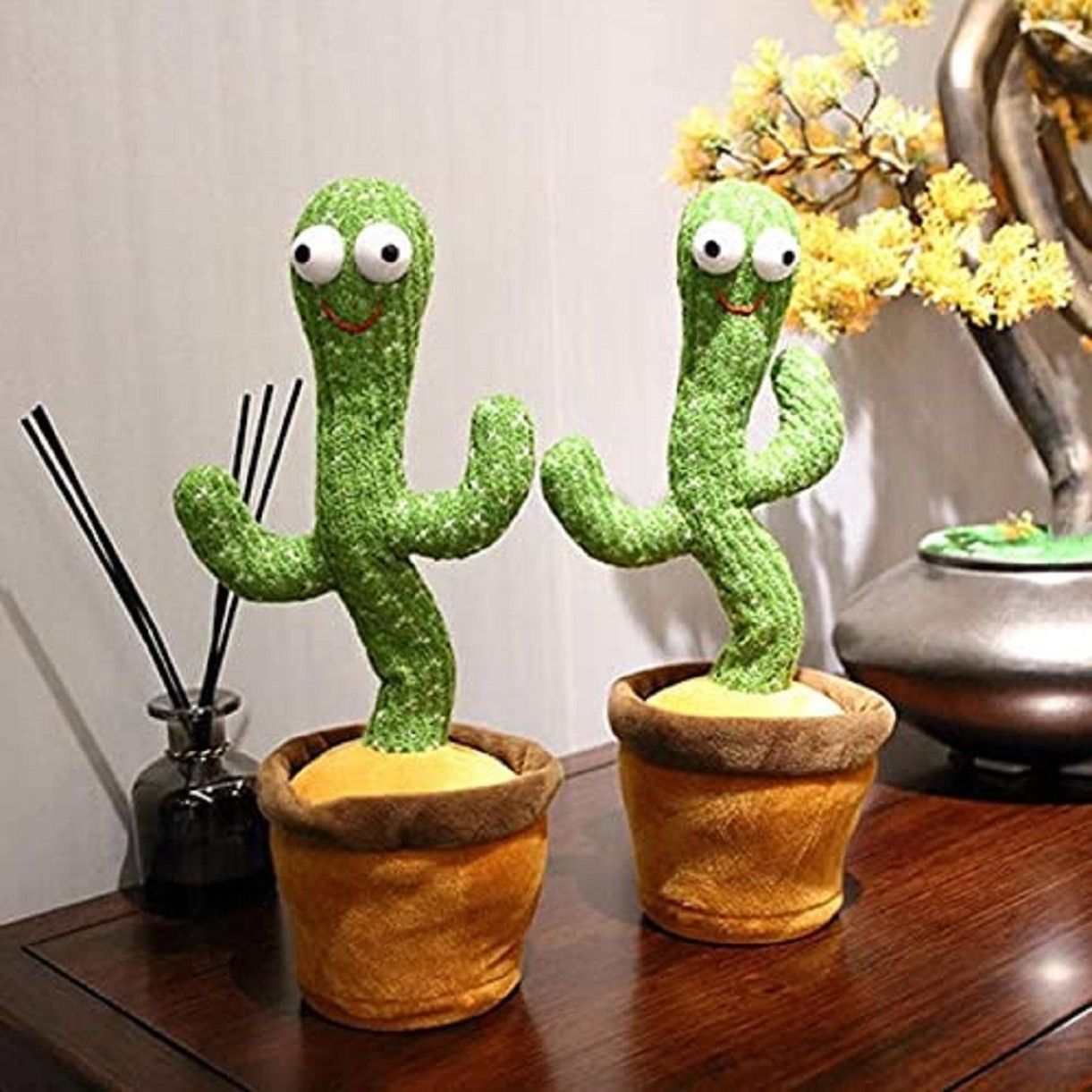 domnikyas Dancing Cactus Toy for Baby Funny Cactus Talking Toy for Baby Kids Soft Plush Talk Back Toy, Can Sing, Record and Repeats What You Say Creative Kids Educational Musical Toys Game for Children-picture-21