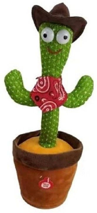 shribalajitoys Dancing Cactus Repeat, Repeat+Recording+Dance+Sing-picture-1