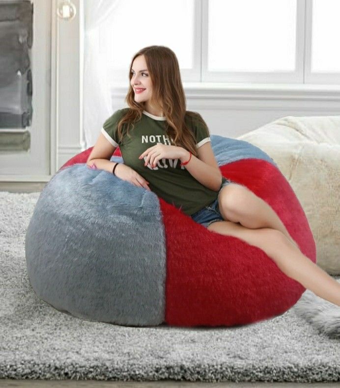 XXXL Tear Drop Bean Bag Cover(Without Beans)-image-31