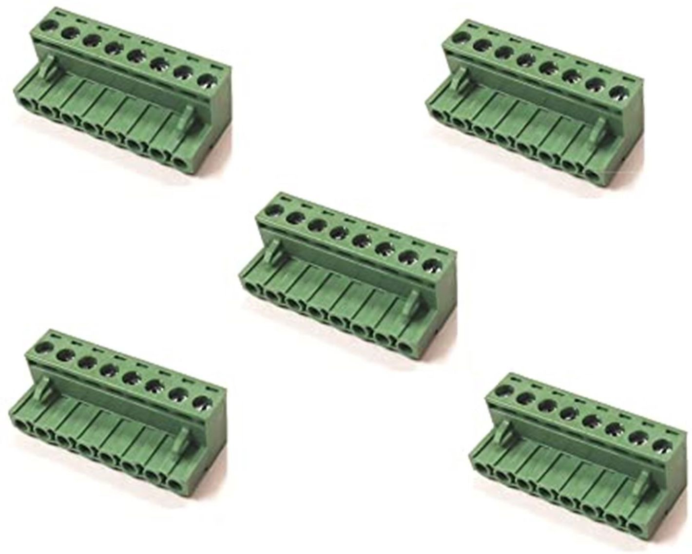 (Pack of 5) 5085 Plug In Type Screw Terminal Connector - 8 Pin-image-40