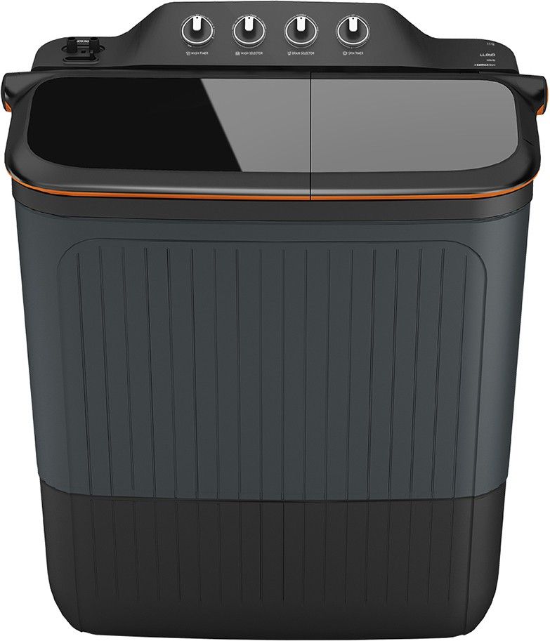 lloyd by havells 7.5 kg Semi Automatic Top Load Black, Orange-picture-18