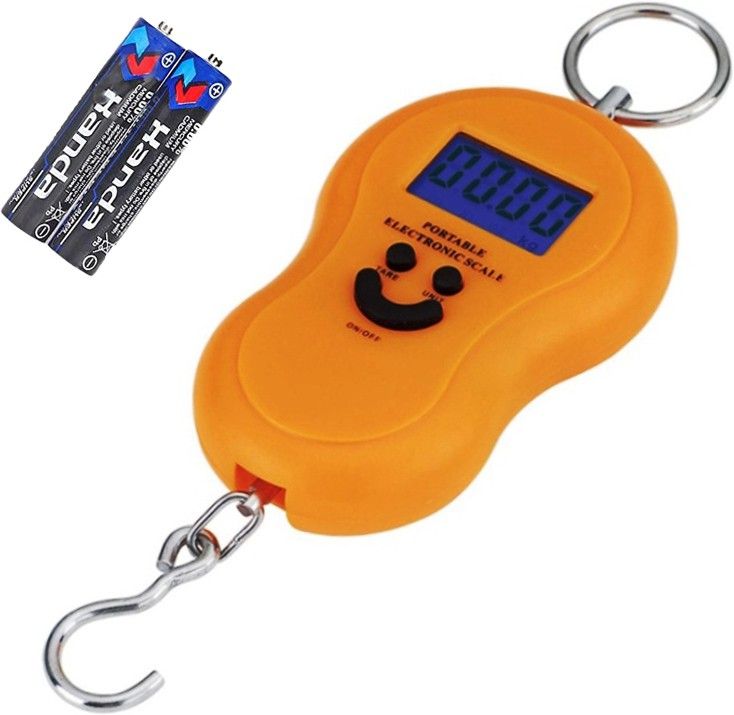 Kelo Electronic Tarazu- Pocket Electronic Weighing Scale, Digital 50 Kg Weighing Scale Heavy Duty Portable, Kitchen Weighing Scale, Metal Hook Type Luggage Scale, Pocket Portable Hanging Luggage Scale /61/KKae Weighing Scale-image-6