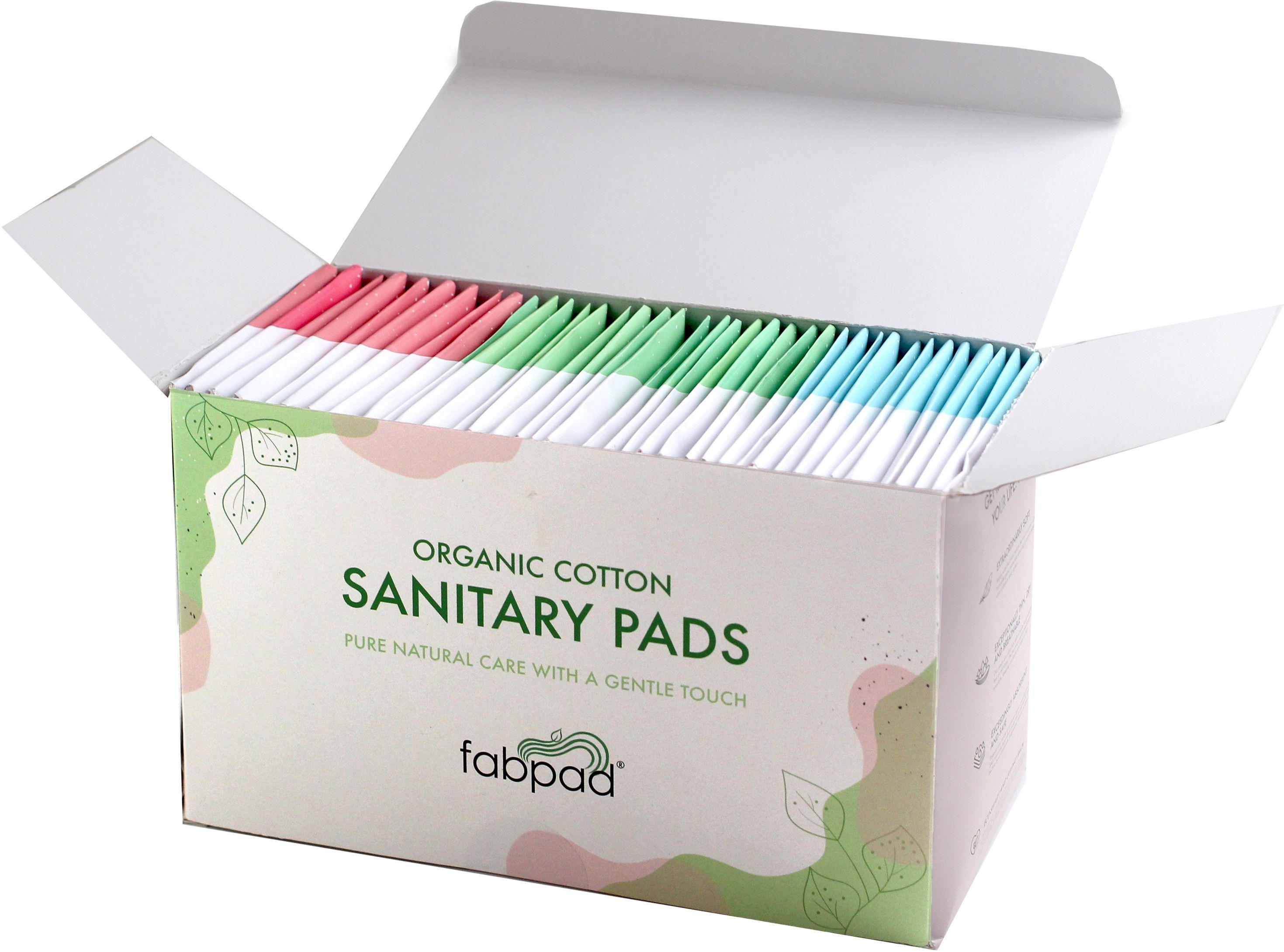 Organic Cotton Ultra Thin Rash Free Biodegradable Eco-Friendly Sanitary Pads Period Napkins with Disposable Cover (Pack of 36) Sanitary Pad-image-19