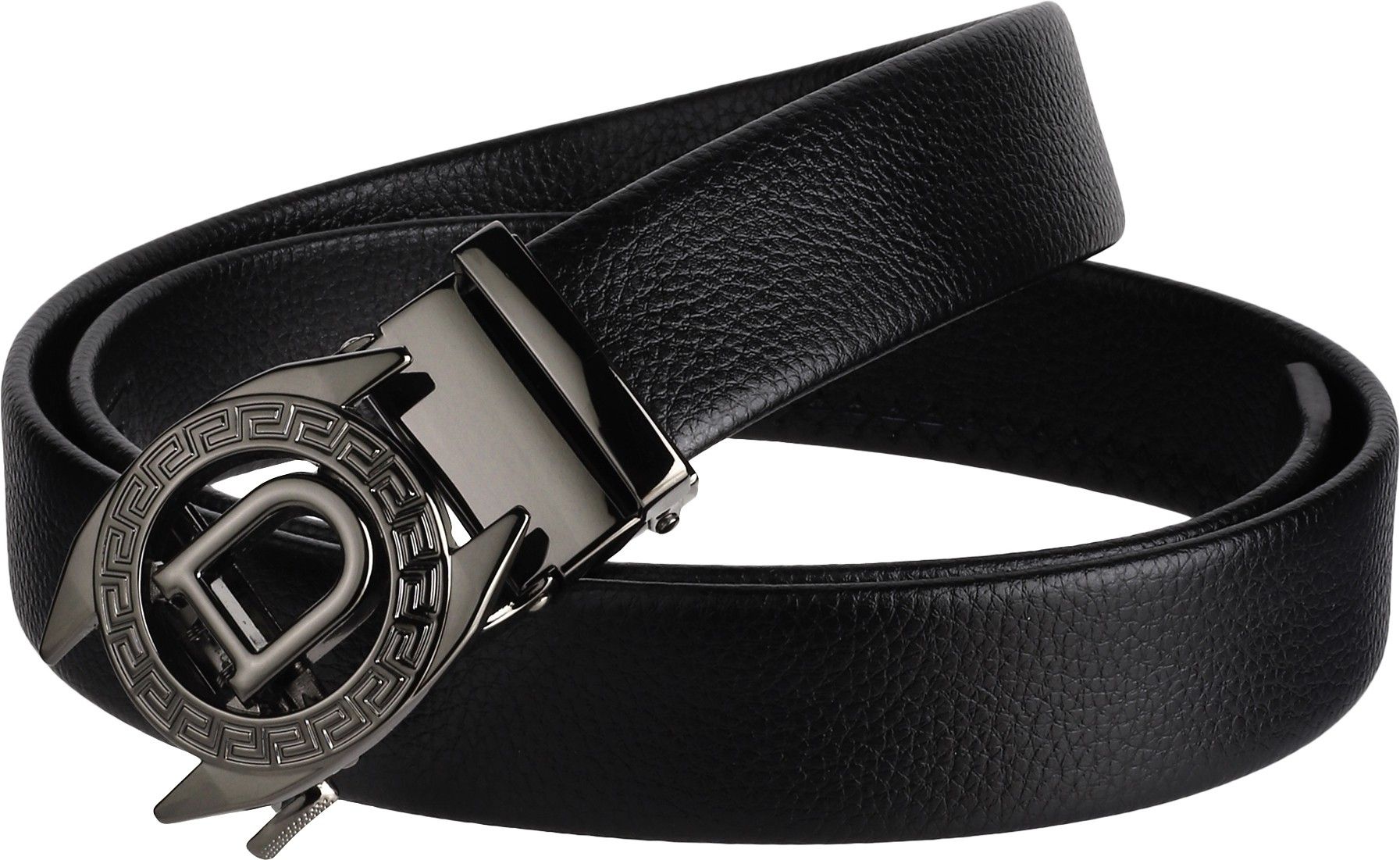 zoro Men Formal, Party, Evening, Casual Black Artificial Leather, Texas Leatherite Belt-picture-11