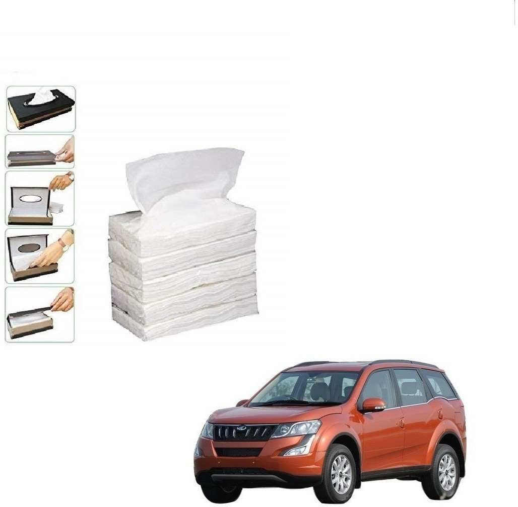 kozdiko 5 SET REFILLER WITH 100 PULLS IN ONE SET FOR MAHINDRA XUV 500 NEW Vehicle Tissue Dispenser image 1