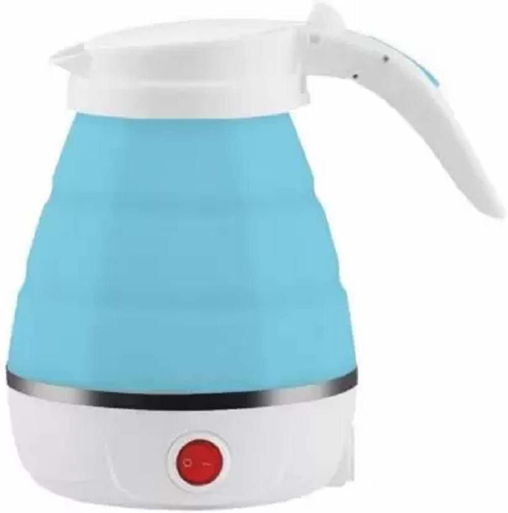 Electric Portable Foldable 600ml Kettle Collapsible Silicon Tea Coffee Hot Water Electric Kettle-image-42