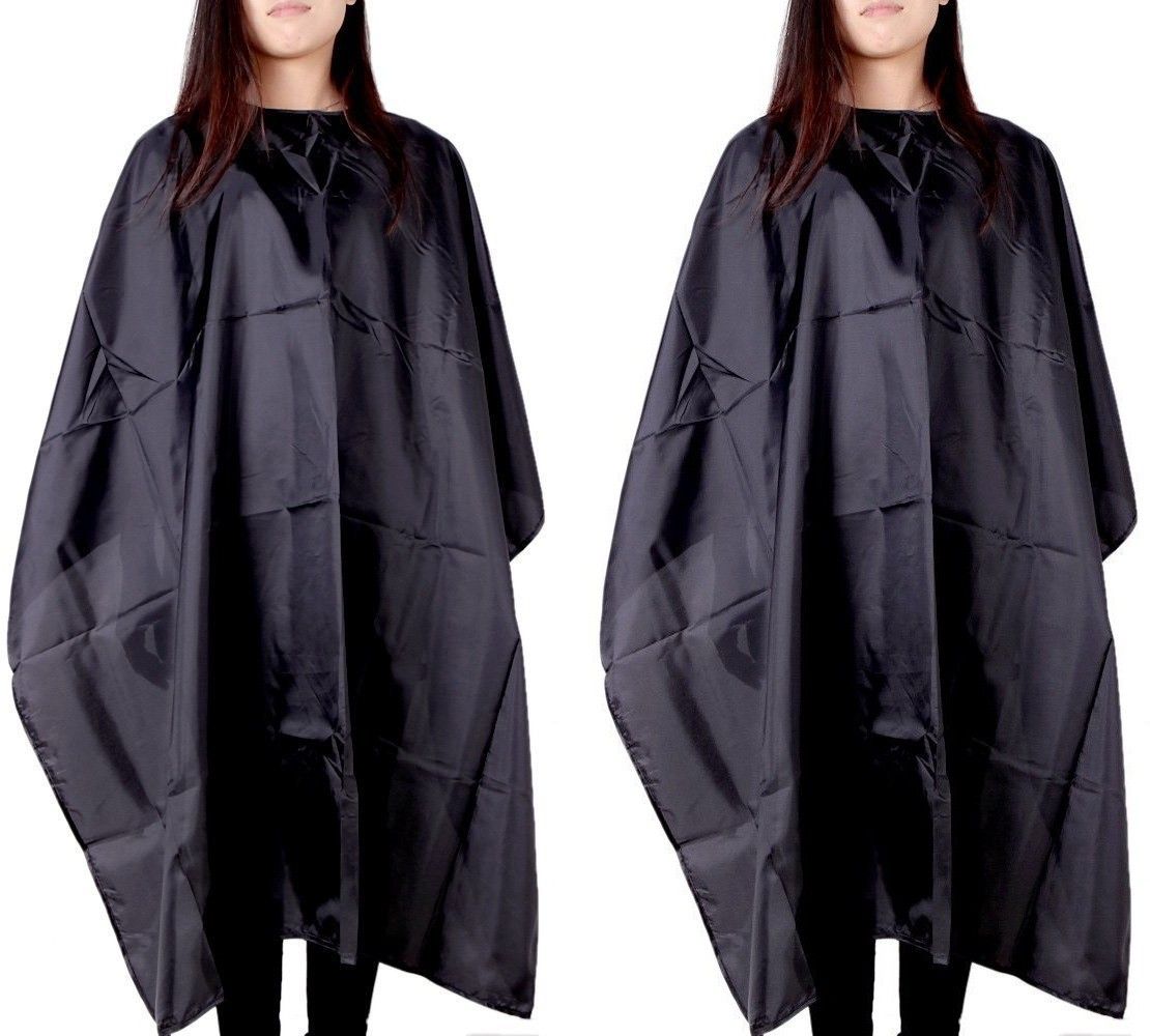 uniqon (Set Of 2 Pcs) Unisex Waterproof Nylon Machine Washable & Comfortable Barber Hairdressing Hair Cutting Sheet For For Salon And Parlour Professional Use Home Apron Cape Makeup Apron-picture-22