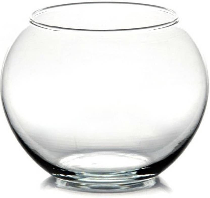 Beautiful Round Crystal Clear transparent Bubble Bowl, Fish Bowl, Rose Bowl - Glass Round Vase, Events, Decorating, Home or Office Decor Glass vase (without Flowers)(Smaller Size) Glass Vase-image-16