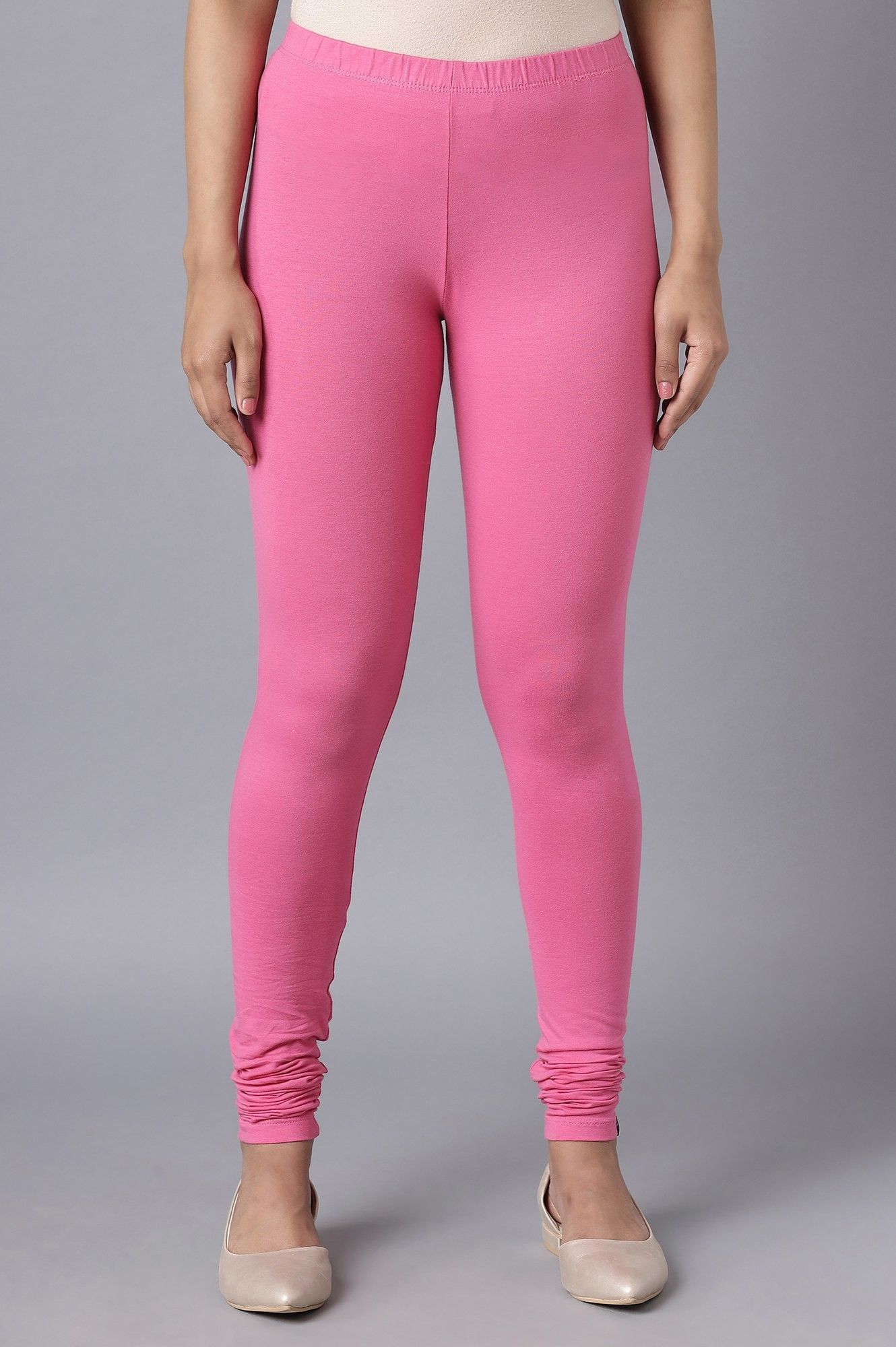 Cotton Lycra Blend Women Churidar-image-33