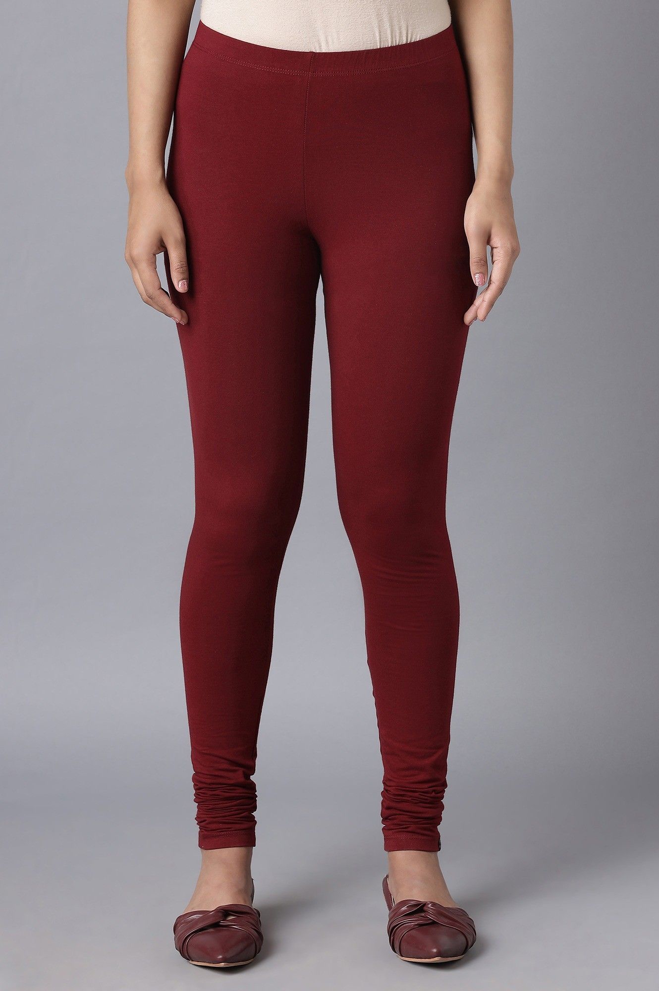 Cotton Lycra Blend Women Churidar-image-38