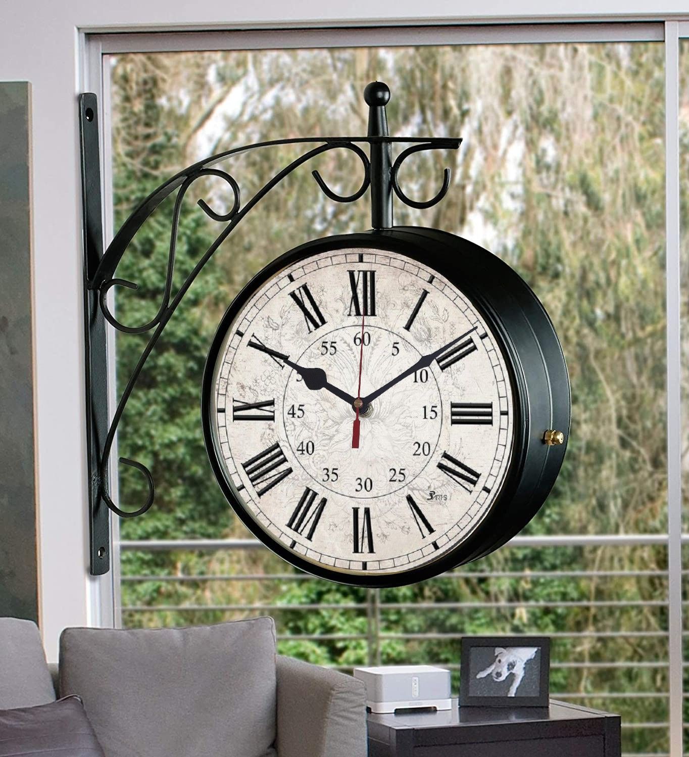 saree house Analog 30 cm X 25 cm Wall Clock-picture-21